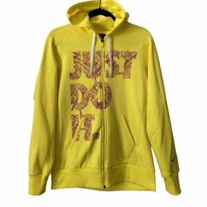 Sold - Nike Therma-Fit Yellow Hoodie Sweatshirt Men’s Size Medium